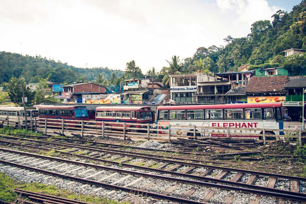 On the Railway to Kandy